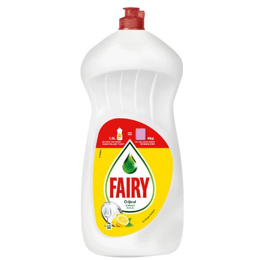 Fairy Bulaşık Deterjanı Limon 1500ml. ürün görseli