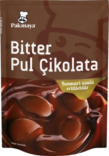 Pakmaya Bitter Pul Çikolatalı 100 Gr. ürün görseli