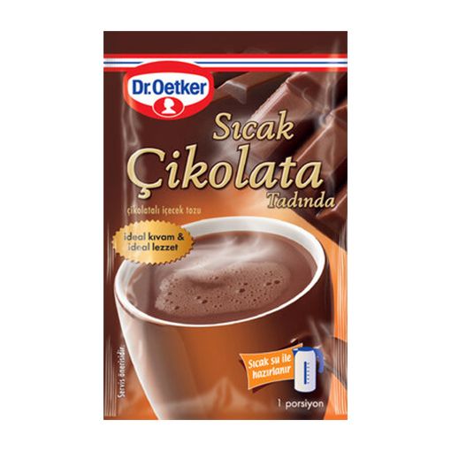 Dr. Oetker Sıcak Çikolata tadında 108gr. ürün görseli