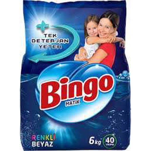 Bingo Matik Renkli-Beyaz 6 Kg. ürün görseli