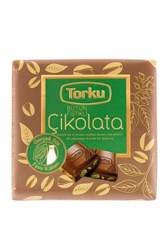 Torku Bütün Fıstıklı Çikolata 75 Gr. ürün görseli