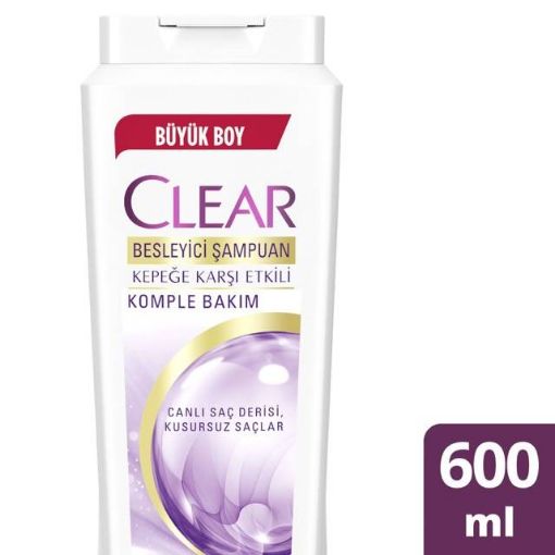 Clear Women Komple Bakım Şampuan 600 ml. ürün görseli