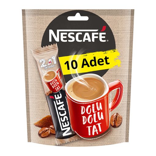 Nescafe 2 Si 1 Arada Şekersiz 10*10 Gr. ürün görseli