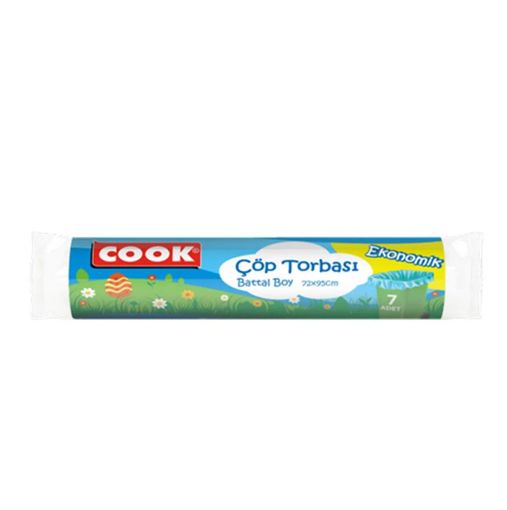 Cook Eko Battal Boy Çöp Torbası 72x95 Cm. ürün görseli