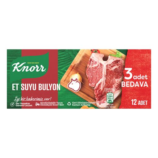 Knorr Et Bulyon 12 li 120 Gr. ürün görseli