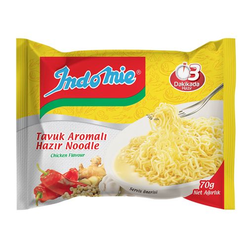 Indomie Noodle Tavuk Paket 70 gr. ürün görseli
