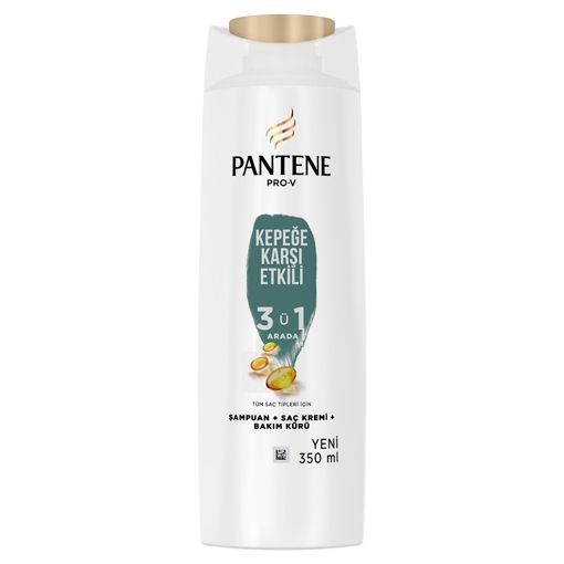 Pantene Kepeğe Karşı Etkili 3 ü1 Arada Şampuan 350 ML. ürün görseli