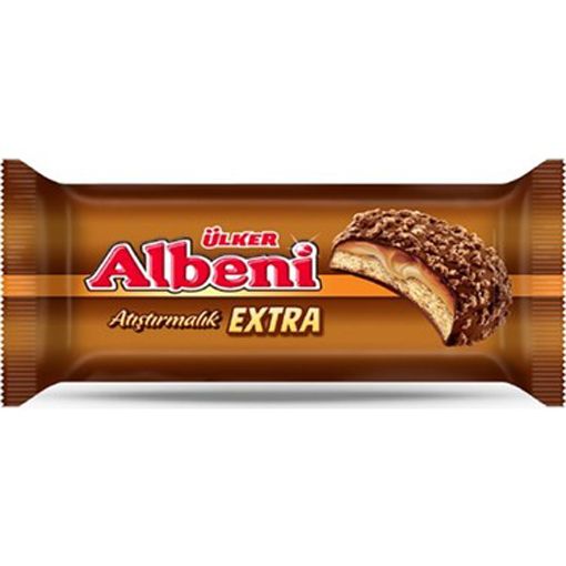 Ülker Albeni Extra Bar Çikolata Karamelli 170 gr. ürün görseli