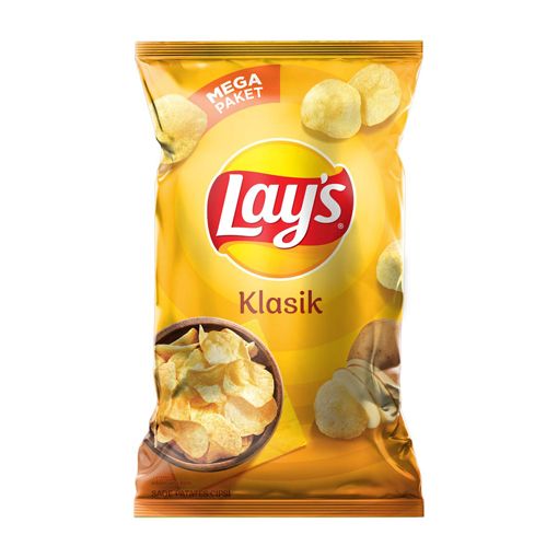 Lays Klasik Patates Cipsi Mega Boy 193 gr. ürün görseli
