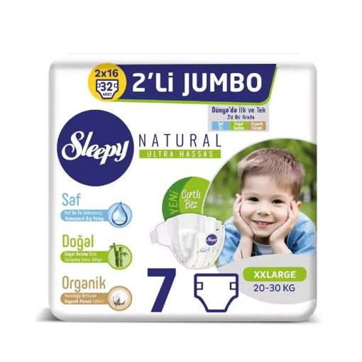 Sleepy Naturel Jumbo XX Large 28li. ürün görseli
