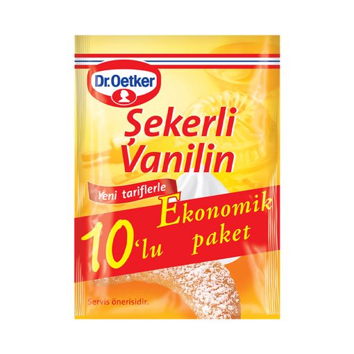 Dr. Oetker Şekerli Vanilin 10 Lu 50 Gr. ürün görseli