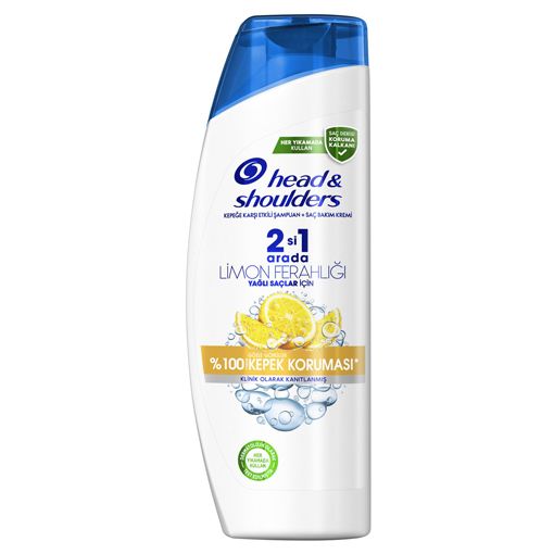 Head-Shoulders Şampuan 330 ml 2 si 1 Arada Limon Ferahlığı. ürün görseli
