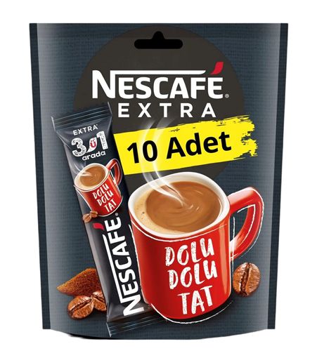 Nescafe 3 Ü 1 Arada Extra 10*17 Gr. ürün görseli