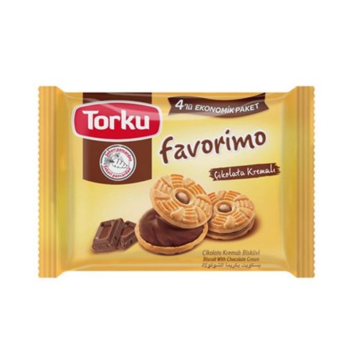 Torku Favorimo Çikolatalı 4 Lü 244 Gr. ürün görseli
