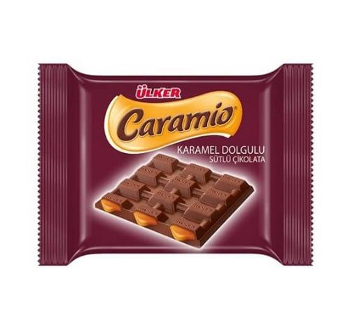 Ülker Caramio Karamel Dolgulu Tablet Çikolata 55 gr. ürün görseli