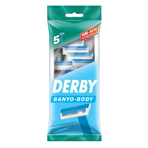 Derby Banyo Traş Bıçağı 5 Adet. ürün görseli