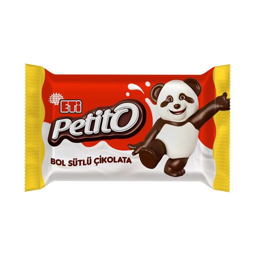 Eti Petito Ayıcık Bol Sütlü Çikolata 8 gr. ürün görseli