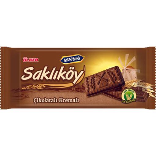 Ülker Saklıköy Çikolatalı Bisküvi 87 gr. ürün görseli