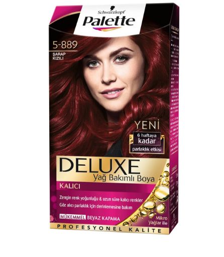 Palette Deluxe 5-889 Şarap Kızılı. ürün görseli