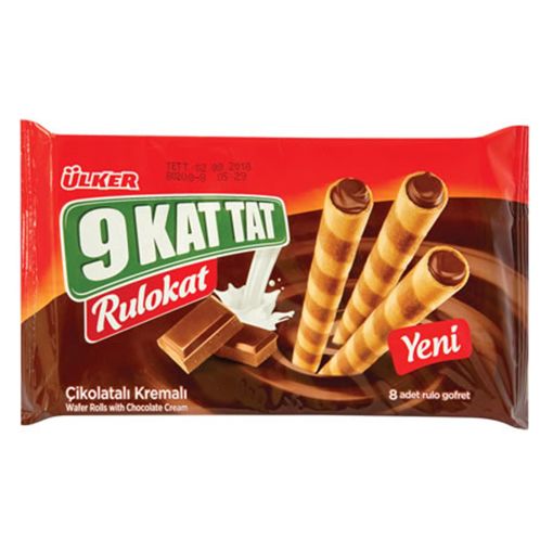 Ülker 9 Kat Rulo Kat Çikolatalı Kremalı 48 Gr. ürün görseli