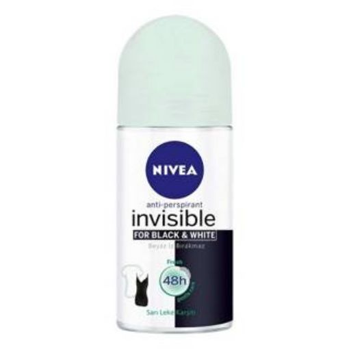 Nivea Invisible Black-White Fresh Kadın Roll-On 50 ml. ürün görseli