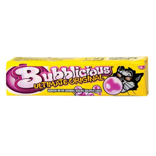 Bubblicious Karışık Meyve Aromalı Şekerli Balonlu Sakız 38 gr. ürün görseli