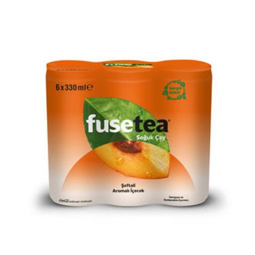 Fuse Tea Soğuk Çay Şeftali Aromalı İçecek 6lı Kutu 330 Ml . ürün görseli