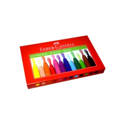 Faber-Castell Karton Kutu Pastel Boya 12 Renk. ürün görseli