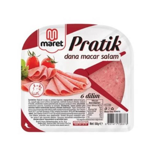 Maret Pratik Macar Salam 50 Gr. ürün görseli