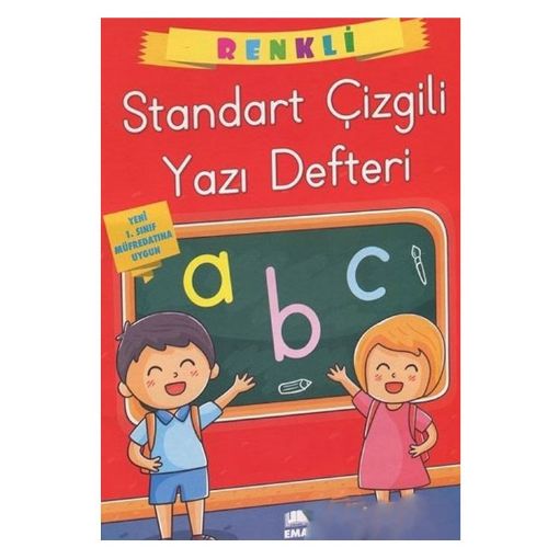 Gözde Ema Orta Boy Standart Dik Çizgili Yazı Defteri. ürün görseli