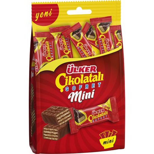 Ülker Çikolatalı Gofret Mini 82 Gr. ürün görseli