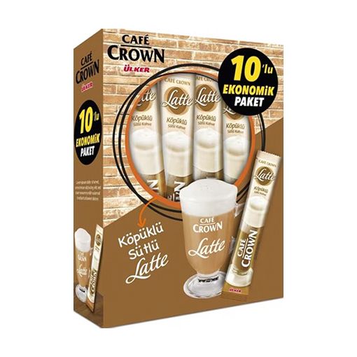 Ülker Cafe Crown Latte Multipack 10x17 Gr. ürün görseli