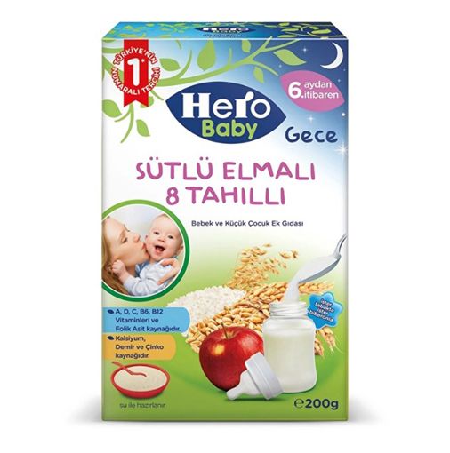Hero Baby Elma Tahıl 200 gr. ürün görseli