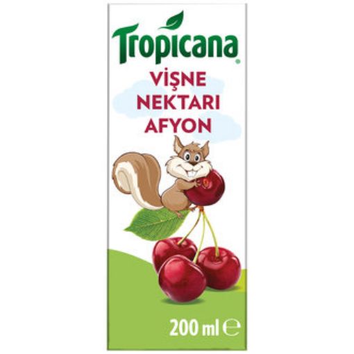 Tropicana  Meyve Suyu Afyon Vişne 200 ml. ürün görseli