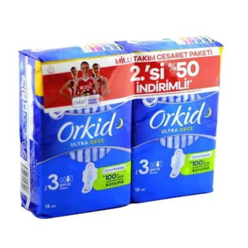 Orkid Ultra 4lü Wing Plt Gece Extra Plus. ürün görseli