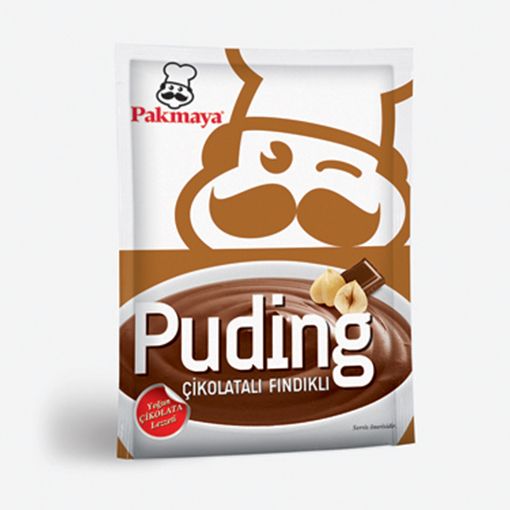 Pakmaya Çikolata Fındıklı Puding 118 Gr. ürün görseli