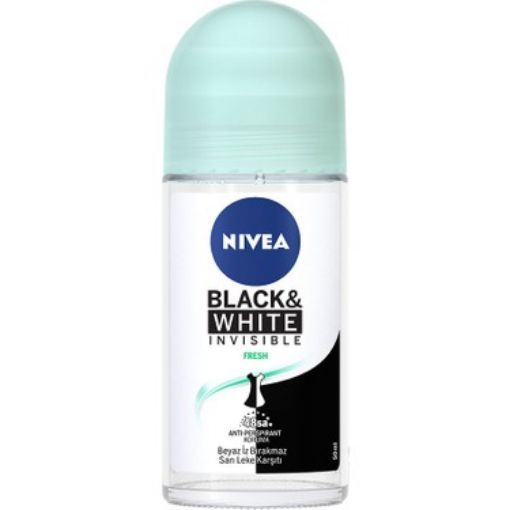 Nivea Roll-On 50 + 25 Ml Invisible Black - White Clear Kadın. ürün görseli