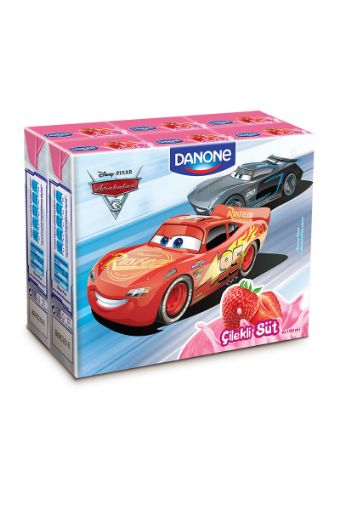 Danone Disney Süt Çilek Aromalı 6x180ml. ürün görseli