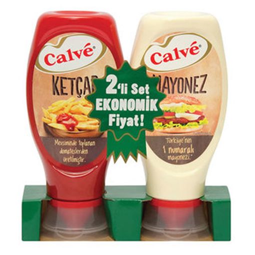 Calve Tatlı Ketçap 400 Gr+ Mayonez 350 Gr. ürün görseli