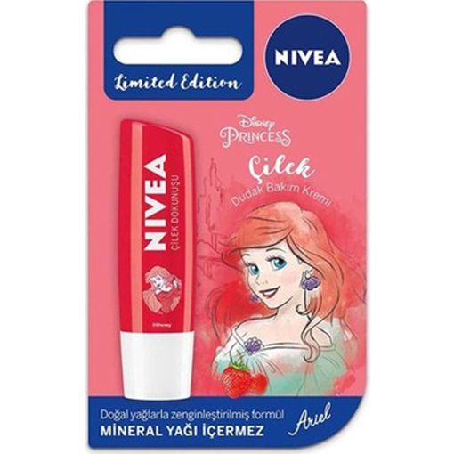 Nivea Lip Care Disney Çilek 4,8 gr. ürün görseli