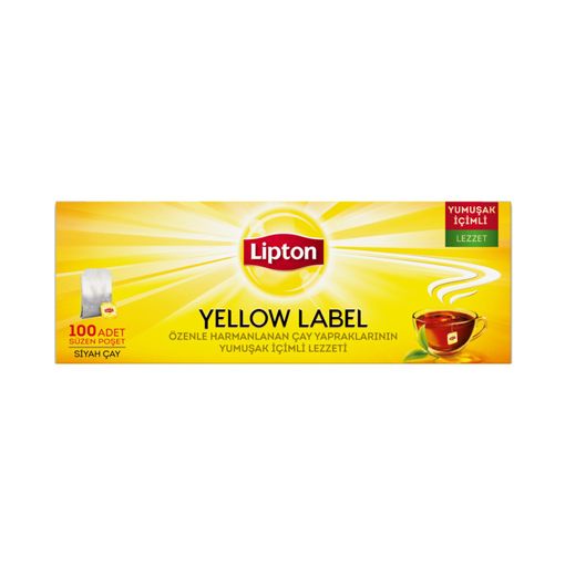 Lipton Bardak Poşet Çay Yellow Label 100lü 200 Gr. ürün görseli
