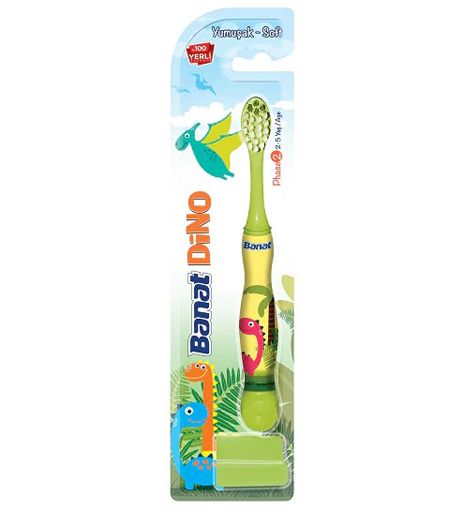 Banat Diş Fırçası Dino Çocuk 2-5 Yaş. ürün görseli