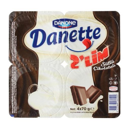 Danone Danette Limonlu Puding 4x70 gr. ürün görseli