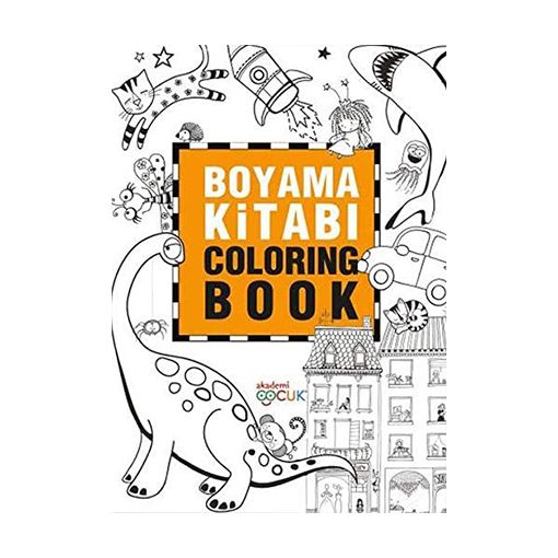 Coloring Book Boyama Kitapları. ürün görseli