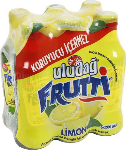 Uludağ Frutti Extra Limon 200 ML 6 lı. ürün görseli