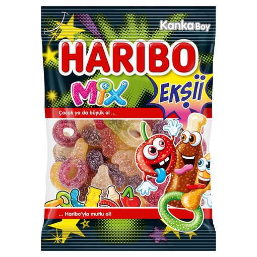 Haribo Mix Fizz 70 Gr. ürün görseli