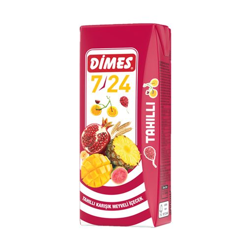 Dimes Tahıllı 7/24 Meyve Suyu 200 ml. ürün görseli