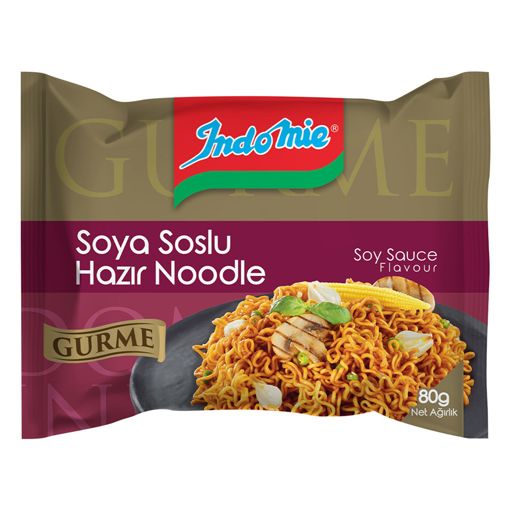 Indomie Gurme Soya Soslu Hazır Noodle 80 Gr. ürün görseli