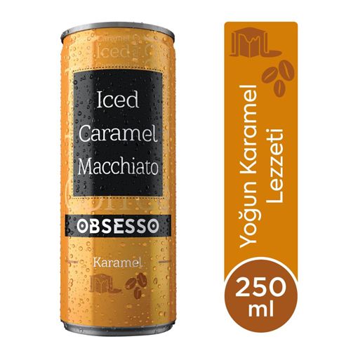 Obsesso Caramel Macchiato Soğuk Kahve 250 ml. ürün görseli