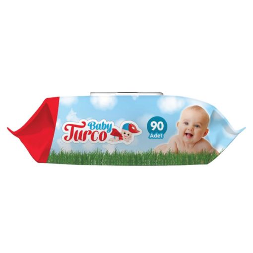 Baby Turco Islak Mendil 90"lı. ürün görseli